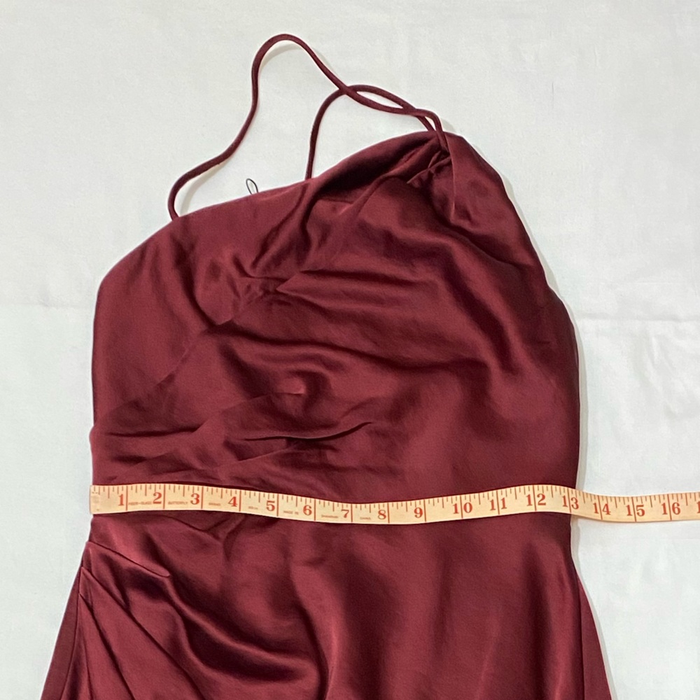 NWOT Significant Other Gracie one shoulder cocktail maxi dress. Size US2. - Picture 7 of 11